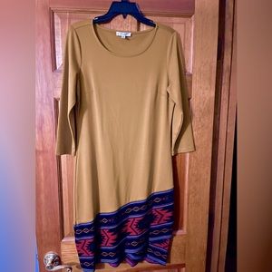 Spense Aztec Designed Dress